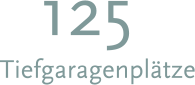 125 Tiefgaragenplätze